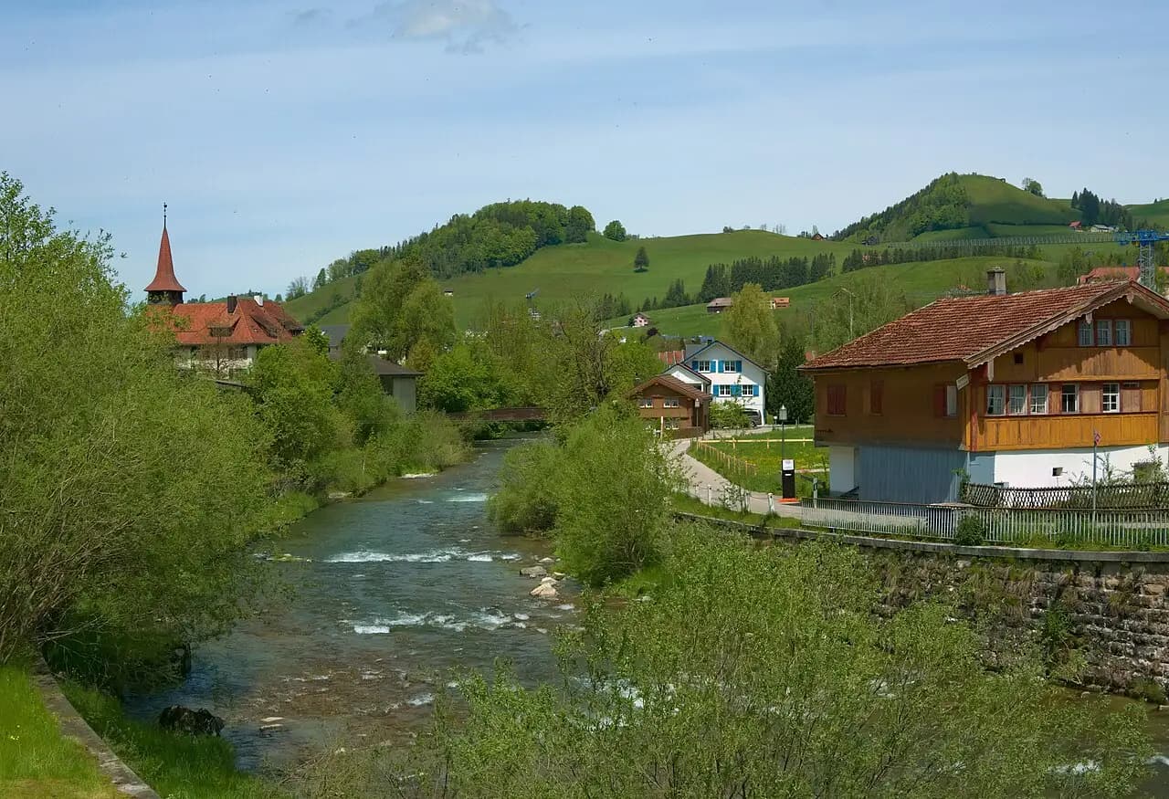 Canton de Appenzell Rhodes-Intérieures — Sitter in Appenzell 20210528